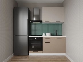 Кухонный гарнитур Каппучино 1600 (Стол. 26мм) в Еманжелинске - emanzhelinsk.ok-mebel.com | фото