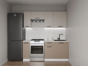 Кухонный гарнитур Каппучино 1800 (Стол. 38мм) в Еманжелинске - emanzhelinsk.ok-mebel.com | фото
