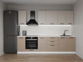 Кухонный гарнитур Каппучино 2800 (Стол. 26мм) в Еманжелинске - emanzhelinsk.ok-mebel.com | фото