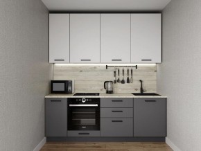 Кухонный гарнитур Меренга 2200 h950 (Стол. 26мм) в Еманжелинске - emanzhelinsk.ok-mebel.com | фото