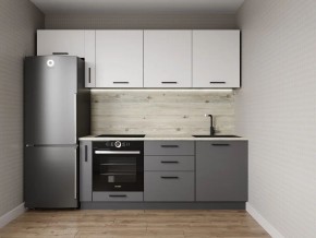 Кухонный гарнитур Меренга 2550 (Стол. 38мм) в Еманжелинске - emanzhelinsk.ok-mebel.com | фото