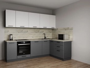 Кухонный гарнитур Меренга 2600*1600 (Стол. 26мм) в Еманжелинске - emanzhelinsk.ok-mebel.com | фото