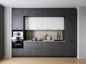 Кухонный гарнитур Меренга 3400 (Стол. 26мм) в Еманжелинске - emanzhelinsk.ok-mebel.com | фото