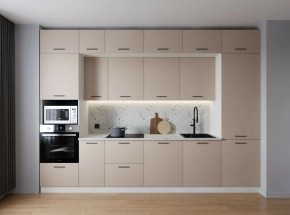 Кухонный гарнитур Шампань 3400 (Стол. 38мм) в Еманжелинске - emanzhelinsk.ok-mebel.com | фото