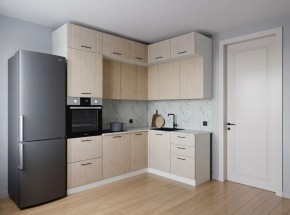 Кухонный гарнитур Шимо 2200*1700 (Стол. 38мм) в Еманжелинске - emanzhelinsk.ok-mebel.com | фото
