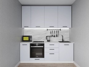 Кухонный гарнитур Смоки 2200 h950 (Стол. 26мм) в Еманжелинске - emanzhelinsk.ok-mebel.com | фото
