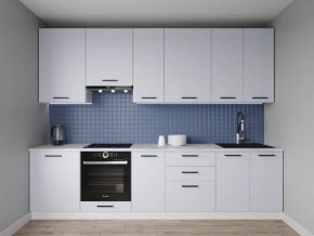 Кухонный гарнитур Смоки 2400 h950 (Стол. 38 мм) в Еманжелинске - emanzhelinsk.ok-mebel.com | фото