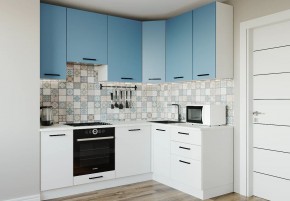 Кухонный гарнитур угловой Капри 2200х1600 h950 (Стол. 26мм) в Еманжелинске - emanzhelinsk.ok-mebel.com | фото