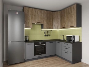 Кухонный гарнитур Умбра 2200*1600 h950 (Стол. 38мм) в Еманжелинске - emanzhelinsk.ok-mebel.com | фото