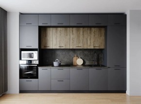 Кухонный гарнитур Умбра 3400 (Стол. 26мм) в Еманжелинске - emanzhelinsk.ok-mebel.com | фото