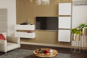 ЛИНДА Гостиная (Белый/Белый) в Еманжелинске - emanzhelinsk.ok-mebel.com | фото 4
