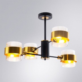 Люстра на штанге Arte Lamp Carlo A8205SP-4BK в Еманжелинске - emanzhelinsk.ok-mebel.com | фото 2