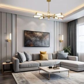 Люстра на штанге Eurosvet Stark 50386 LED латунь в Еманжелинске - emanzhelinsk.ok-mebel.com | фото 3