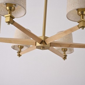 Люстра на штанге Imperiumloft Jorgenson Beige/Light wood STAVRA01 в Еманжелинске - emanzhelinsk.ok-mebel.com | фото 6