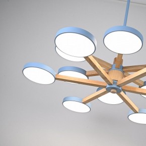 Люстра на штанге Imperiumloft TURNA Blue TURNA-DBL01 в Еманжелинске - emanzhelinsk.ok-mebel.com | фото 6