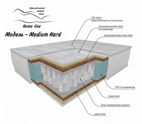 Матрас Medium Hard 1200*1900/1950/2000*h200 в Еманжелинске - emanzhelinsk.ok-mebel.com | фото