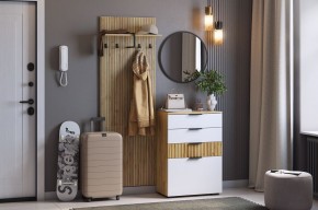 МЕБЕЛЬСОН К3 Прихожая (белое дерево) в Еманжелинске - emanzhelinsk.ok-mebel.com | фото