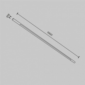 Модульный светильник Maytoni Basis C100CL-L1000-24W3-6K-B в Еманжелинске - emanzhelinsk.ok-mebel.com | фото 6