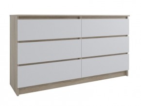 МОРИ МК 1380.6 Комод (Дуб Сонома/Белый) в Еманжелинске - emanzhelinsk.ok-mebel.com | фото