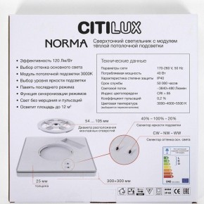 Накладной светильник Citilux Norma CL748K301 в Еманжелинске - emanzhelinsk.ok-mebel.com | фото 8