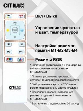 Накладной светильник Citilux Спутник CL734900G в Еманжелинске - emanzhelinsk.ok-mebel.com | фото 8