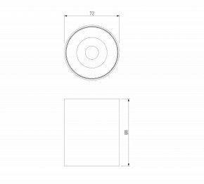 Накладной светильник Elektrostandard Primo 25116/LED в Еманжелинске - emanzhelinsk.ok-mebel.com | фото 3