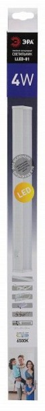 Накладной светильник Эра  LLED-01-04W-6500-W в Еманжелинске - emanzhelinsk.ok-mebel.com | фото 4