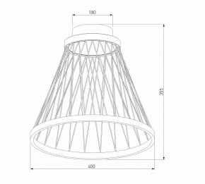 Накладной светильник Eurosvet Cesta 40018/1 LED коричневый в Еманжелинске - emanzhelinsk.ok-mebel.com | фото 4