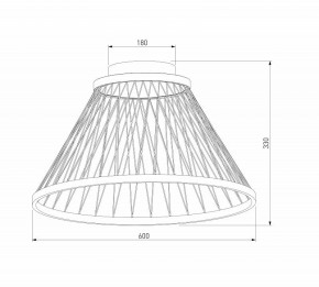 Накладной светильник Eurosvet Cesta 40019/1 LED коричневый в Еманжелинске - emanzhelinsk.ok-mebel.com | фото 4