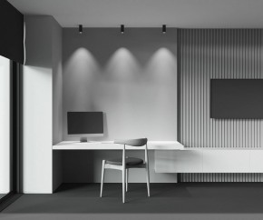 Накладной светильник Maytoni FOCUS LED C056CL-L12B2.7K-W-B в Еманжелинске - emanzhelinsk.ok-mebel.com | фото 5