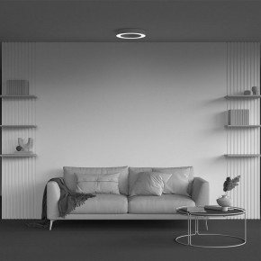 Накладной светильник Maytoni Lua C093CL-36W3K-W в Еманжелинске - emanzhelinsk.ok-mebel.com | фото 5