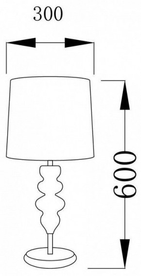 Настольная лампа декоративная Lucia Tucci Bristol 8 BRISTOL T897.1 в Еманжелинске - emanzhelinsk.ok-mebel.com | фото 3