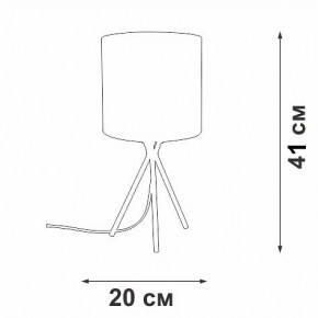 Настольная лампа декоративная Vitaluce V29570 V29570-1/1L в Еманжелинске - emanzhelinsk.ok-mebel.com | фото 5