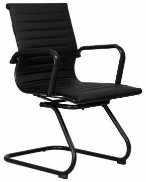 Офисное кресло для посетителей DOBRIN CODY BLACK, чёрный в Еманжелинске - emanzhelinsk.ok-mebel.com | фото 2