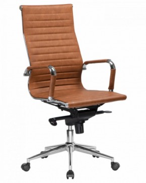 Офисное кресло для руководителей DOBRIN CLARK LMR-101F светло-коричневый №321 в Еманжелинске - emanzhelinsk.ok-mebel.com | фото 2
