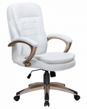 Офисное кресло для руководителей DOBRIN DONALD LMR-106B белый в Еманжелинске - emanzhelinsk.ok-mebel.com | фото 2