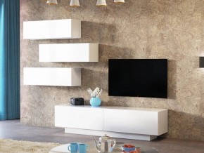 ПАОЛА Гостиная (Белый/Белый) в Еманжелинске - emanzhelinsk.ok-mebel.com | фото