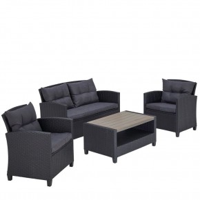 Плетеный комплект мебели с диваном AFM-804G Dark Grey в Еманжелинске - emanzhelinsk.ok-mebel.com | фото 2