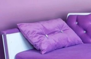 Подушка с 2-мя стразами для кровати ФЕЯ в Еманжелинске - emanzhelinsk.ok-mebel.com | фото