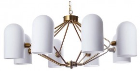 Подвесная люстра Arte Lamp Cassel A5454LM-8PB в Еманжелинске - emanzhelinsk.ok-mebel.com | фото