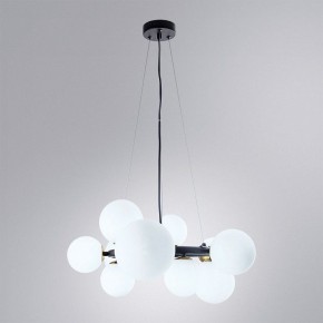 Подвесная люстра Arte Lamp Gemini A2243SP-10BK в Еманжелинске - emanzhelinsk.ok-mebel.com | фото 3
