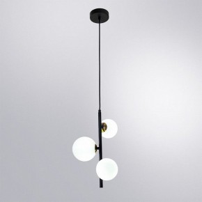 Подвесная люстра Arte Lamp Gemini A2243SP-3BK в Еманжелинске - emanzhelinsk.ok-mebel.com | фото 3