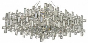 Подвесная люстра Dio D’Arte Erba Erba E 1.5.60x60.100 N в Еманжелинске - emanzhelinsk.ok-mebel.com | фото