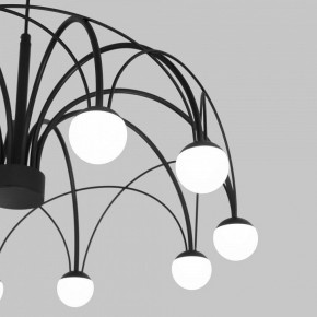 Подвесная люстра Eurosvet Ragno 90034/10 LED черный в Еманжелинске - emanzhelinsk.ok-mebel.com | фото 6