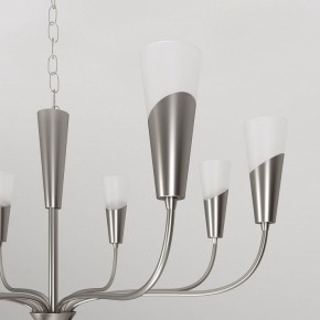 Подвесная люстра Eurosvet Rhyton 60167/8 никель в Еманжелинске - emanzhelinsk.ok-mebel.com | фото 8