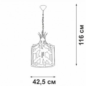 Подвесная люстра Vitaluce V3926 V3926-1/8 в Еманжелинске - emanzhelinsk.ok-mebel.com | фото 4