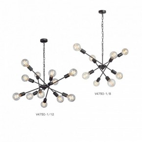 Подвесная люстра Vitaluce V4750 V4750-1/8 в Еманжелинске - emanzhelinsk.ok-mebel.com | фото 3