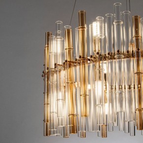 Подвесной светильник Arte Lamp Crystalla A4111LM-16GO в Еманжелинске - emanzhelinsk.ok-mebel.com | фото 3