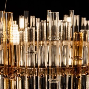 Подвесной светильник Arte Lamp Crystalla A4111LM-16GO в Еманжелинске - emanzhelinsk.ok-mebel.com | фото 6