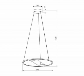 Подвесной светильник Eurosvet Occhio 40027/1 LED серый в Еманжелинске - emanzhelinsk.ok-mebel.com | фото 5